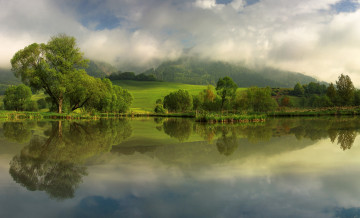 Картинка природа реки озера май весна река раттенберг австрия