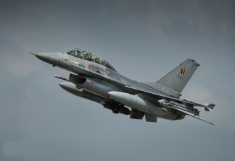 Картинка f-16bm авиация боевые+самолёты ввс