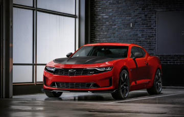 обоя 2019 chevrolet camaro rs 1le, автомобили, camaro, купе, rs, chevrolet, 2019, шевроле, красный