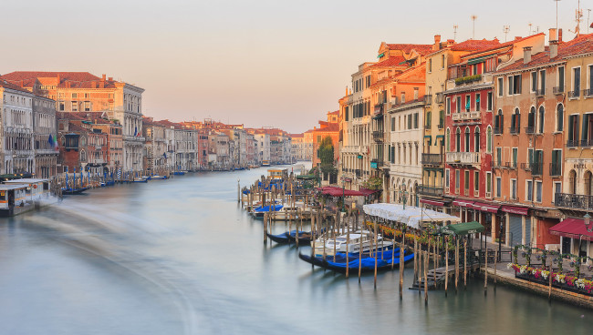 Обои картинки фото gran canal, города, венеция , италия, простор