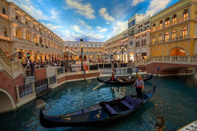 Обои картинки фото grand canal shoppes,  the venetian,  las vegas, города, лас-вегас , сша, простор