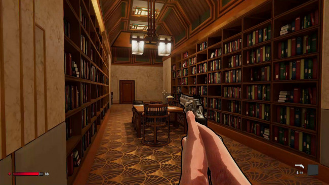 Обои картинки фото видео игры, xiii, руки, оружие, библиотека