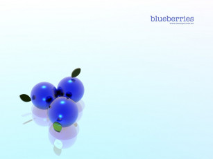 обоя blueberries, компьютеры, mac, os