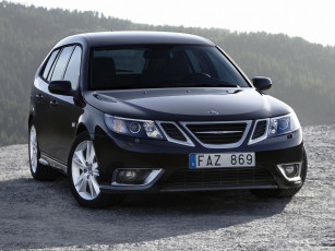 Картинка sportcombi 2008 автомобили saab