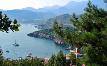 обоя montenegro, природа, побережье