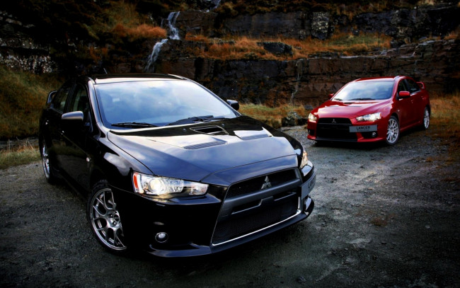 Обои картинки фото автомобили, mitsubishi