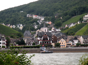 Картинка города панорамы германия mittelburg