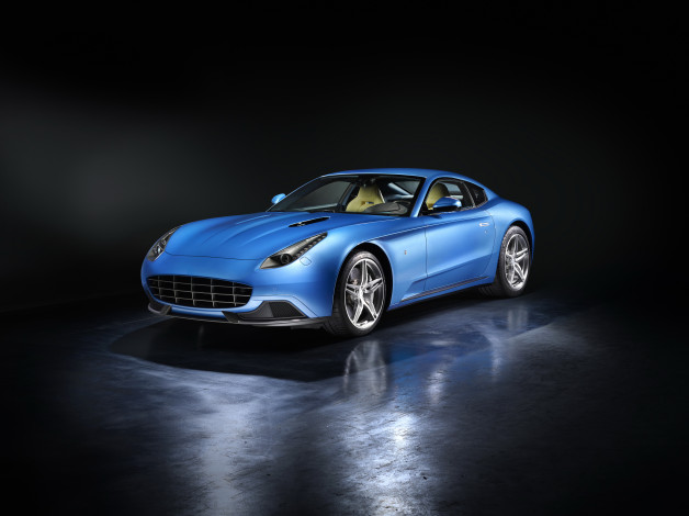 Обои картинки фото 2015 carrozzeria touring berlinetta lusso , ferrari f12berlinetta, автомобили, ferrari, carrozzeria, touring, berlinetta, lusso, голубой, тюнинг