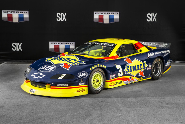 Обои картинки фото chevrolet camaro aer sunoco trans-am race car, автомобили, camaro