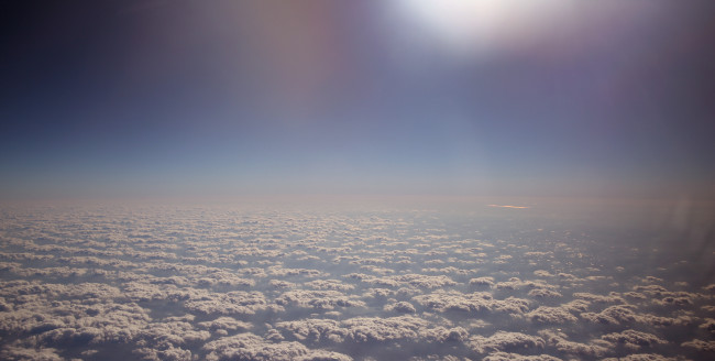 Обои картинки фото природа, облака, небо, горизонт