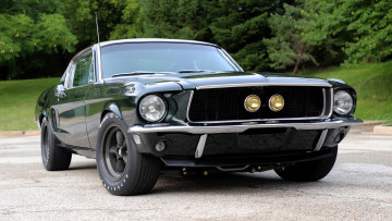 Картинка автомобили mustang ford fastback bullitt