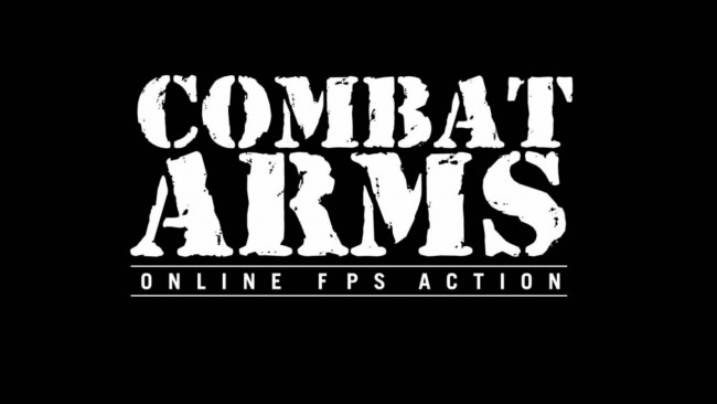 Обои картинки фото видео игры, combat arms, черный, фон, надпись