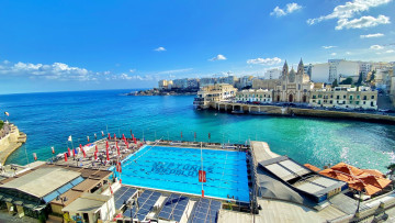 обоя balluta bay, sliema, malta, города, - панорамы, balluta, bay