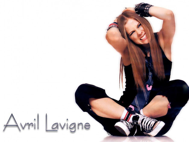 Обои картинки фото avril, lavigne, музыка