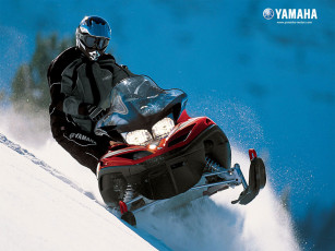 обоя yamaha, мотоциклы, снегоходы