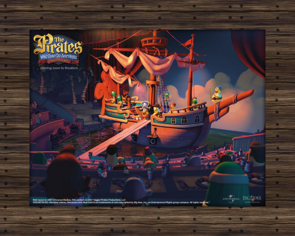 Обои картинки фото the, pirates, мультфильмы