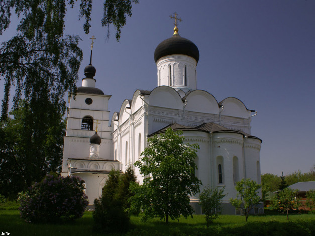 Обои картинки фото дмитров, борисоглебский, монастырь, города, православные, церкви, монастыри