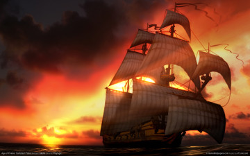 Картинка видео игры корсары age of pirates caribbean tales