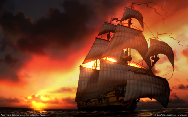 Обои картинки фото видео, игры, корсары, age, of, pirates, caribbean, tales