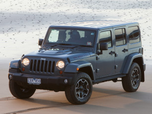 Картинка автомобили jeep 10th rubicon 2013г jk au-spec anniversary unlimited wrangler