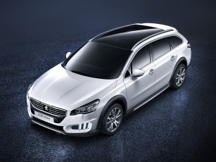 обоя автомобили, peugeot, rxh, 2014г, светлый, 508