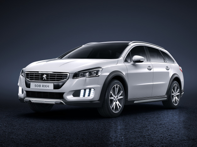 Обои картинки фото автомобили, peugeot, rxh, 508, 2014г, светлый