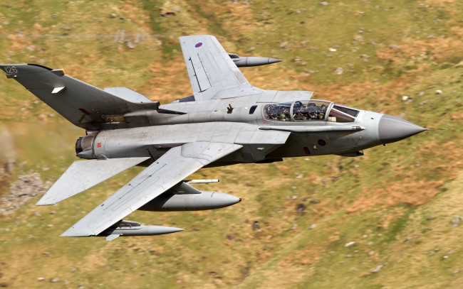 Обои картинки фото авиация, боевые самолёты, оружие, самолёт, tornado, gr4