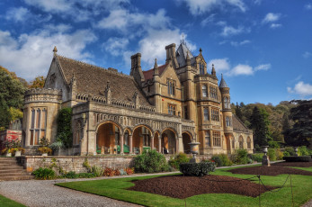 Картинка tyntesfield города -+дворцы +замки +крепости дворец газон парк