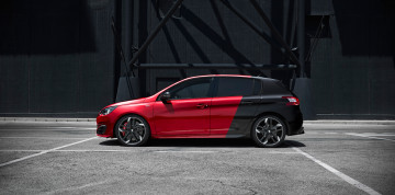 обоя автомобили, peugeot, 2015г, gti, 308