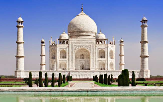 Обои картинки фото города, тадж-махал , индия, india, taj, mahal, памятник, замок, храм, тадж, махал, casstle, agra, pradesh