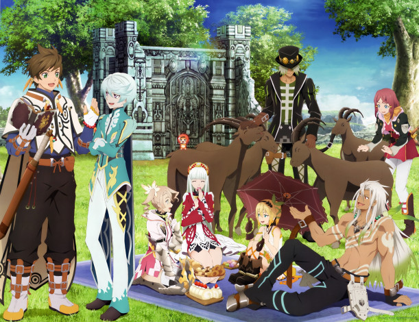 Обои картинки фото tales of zestiria the x, аниме, персонажи