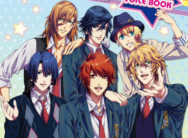 Обои картинки фото аниме, uta no prince-sama, парни