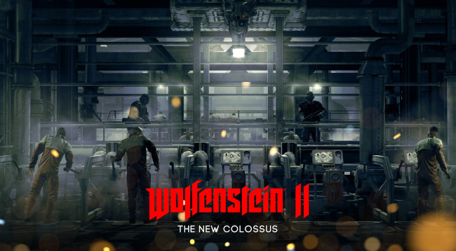 Обои картинки фото wolfenstein ii,  the new colossus, видео игры, the, new, colossus, action, шутер, wolfenstein, ii