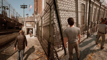 обоя видео игры, a way out, люди, тюрьма, решетки
