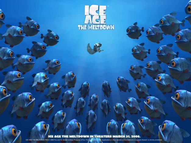 Обои картинки фото мультфильмы, ice, age, the, meltdown