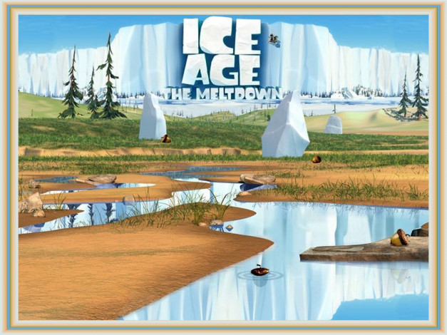 Обои картинки фото мультфильмы, ice, age, the, meltdown
