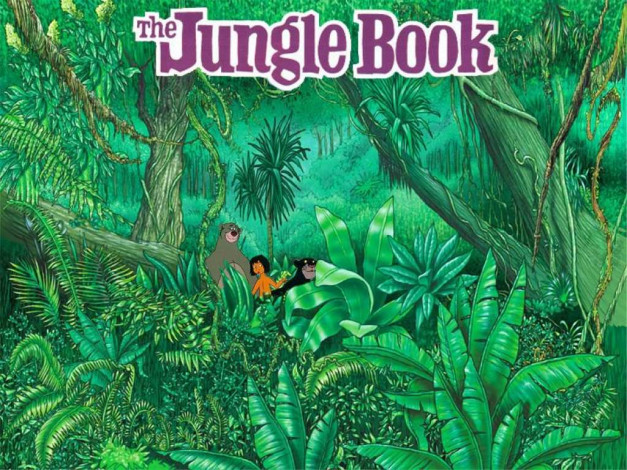 Обои картинки фото мультфильмы, the, jungle, book