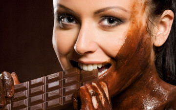 Картинка _Unsort+-НЕ+ВЫБИРАТЬ++ девушки  не выбирать глаза улыбка шоколад