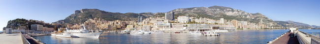 Обои картинки фото корабли, порты, причалы, монако