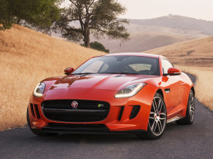 Картинка автомобили jaguar 2015г coupе f-type r us-spec