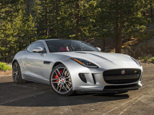 Картинка автомобили jaguar светлый us-spec f-type r coupе 2015г