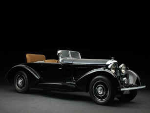 обоя автомобили, классика, темный, 1931г, yr5099, barker, cabriolet, coupe, sports, 8, litre, bentley