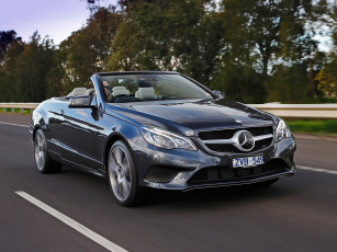 Картинка автомобили mercedes-benz 2013г a207 au-spec cabrio e 250 темный