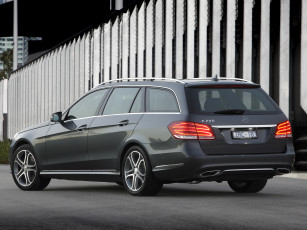 Картинка автомобили mercedes-benz темный 2013г s212 au-spec estate e 200