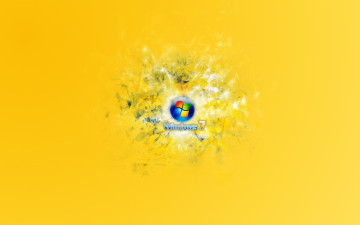Картинка компьютеры windows+7+ vienna желтый