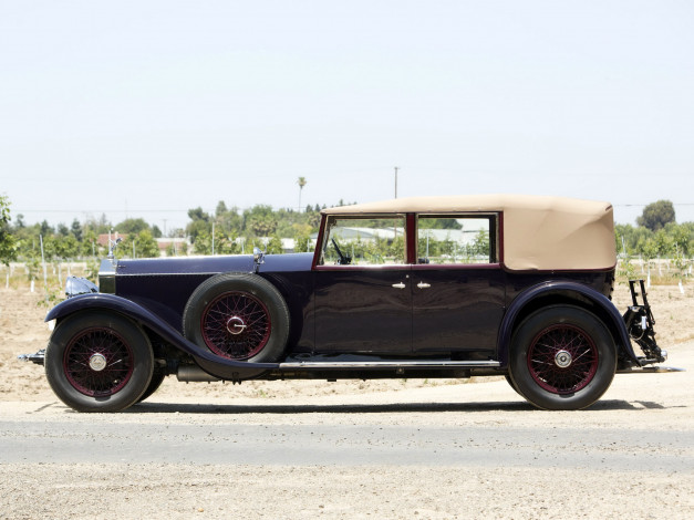 Обои картинки фото автомобили, rolls-royce, phantom, ii, 1930г, hooper, tourer, all-weather