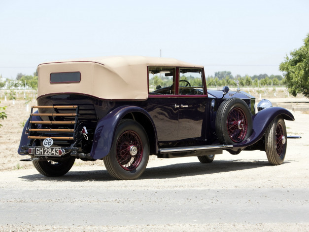 Обои картинки фото автомобили, rolls-royce, tourer, all-weather, 1930г, phantom, ii, hooper