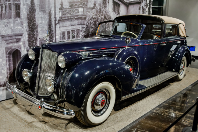 Обои картинки фото packard hdr 1938, автомобили, классика, транспортное, средство, автомобиль