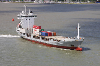Картинка nor+feeder корабли грузовые+суда контейнеровоз