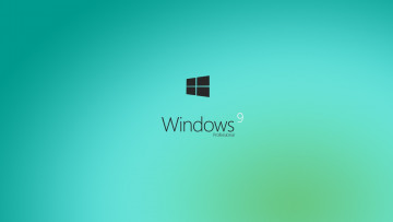 обоя компьютеры, windows 9, фон, логотип